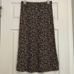CJLA leopard pencil skirt